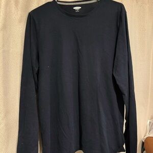 Old Navy Men's Dark Blue Long Sleeve Tee